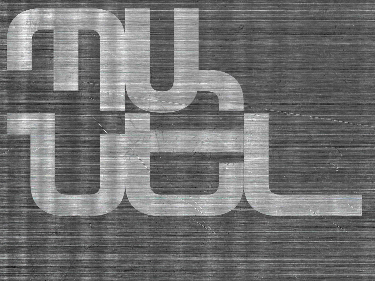The Panel wordmark, blocky white Armenian letterforms on a brushed-metal gray background.